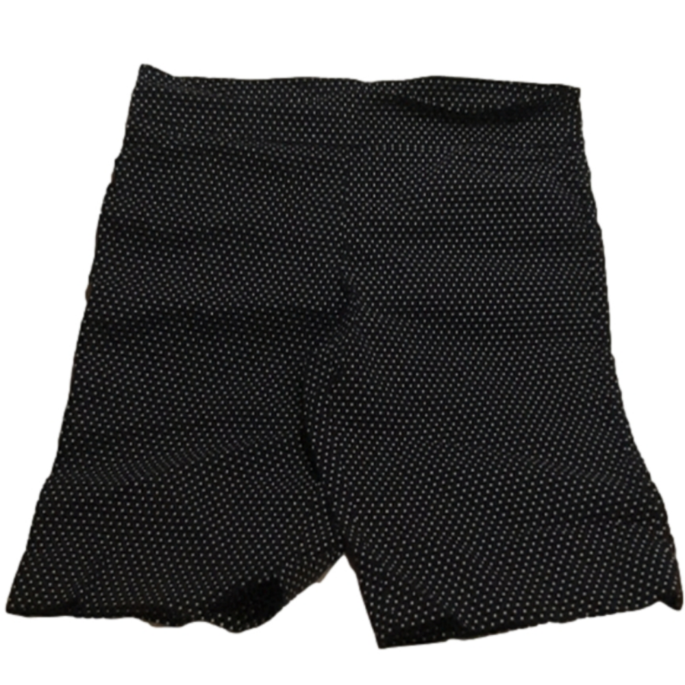 Pokkadot bike shorts size 12 womans stretchy George brand